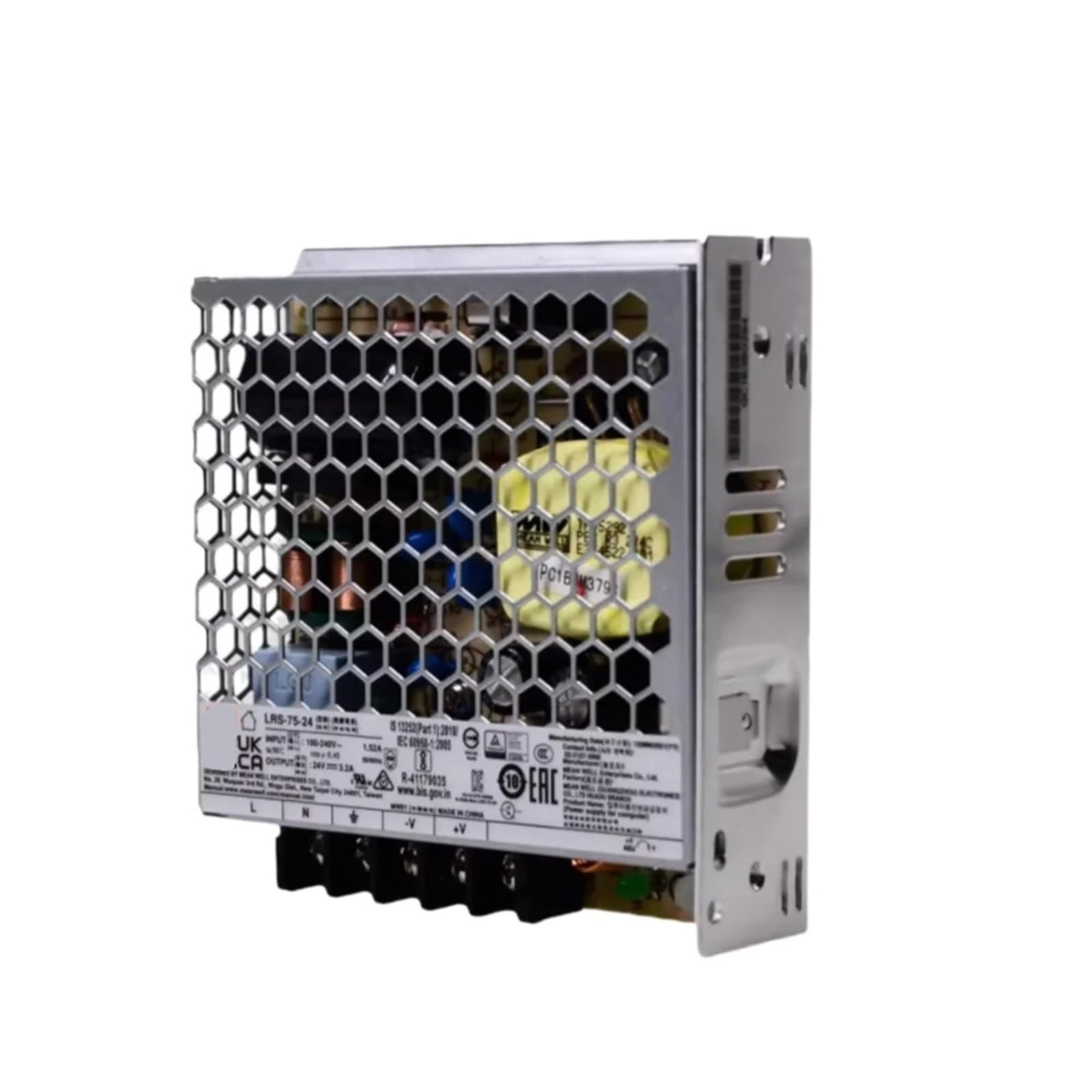 WUPLKCUIJ LRS-75 serie LRS-75-5 LRS-75-12 LRS-75-15 LRS-75-24 LRS-75-36 LRS-75-48 alimentatore Switching a uscita singola(LRS-75-12)