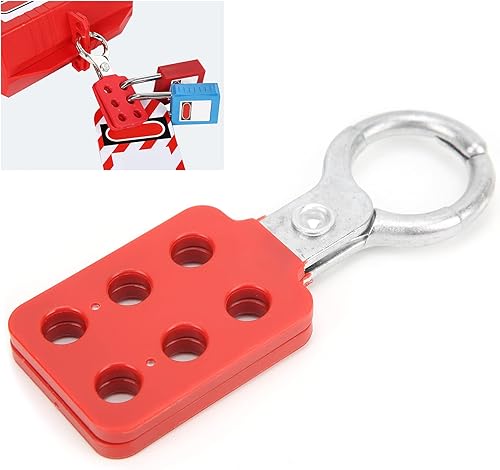 Cerrojo de bloqueo, 10 unids 25mm1.0in 6 agujeros de bloqueo de seguridad de aluminio cerrojo para la industria de energía eléctrica