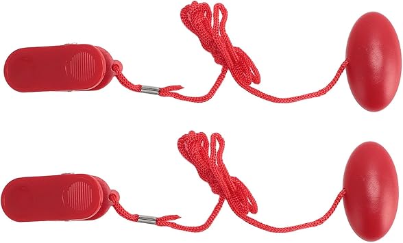 2pcs Treadmill Safety Key, Treadmill Magnetic Safety Switch, High Strength, Safety Universal Emergency Stop Treadmill Magnetic Lock for Running Machine