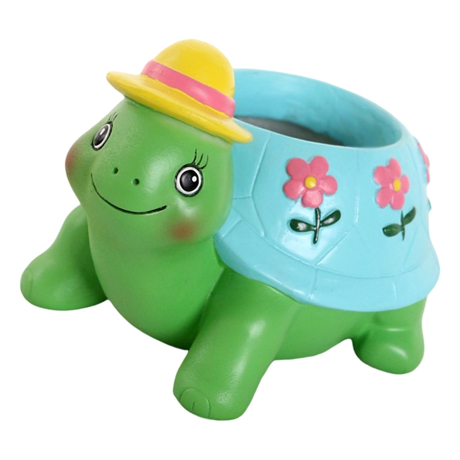 HZGFNBZ Cartoon Flower Pots Succulents Planter Tortoise Shape Planter for Indoor Plant, Decorative Ladies Gift Animal Succulents