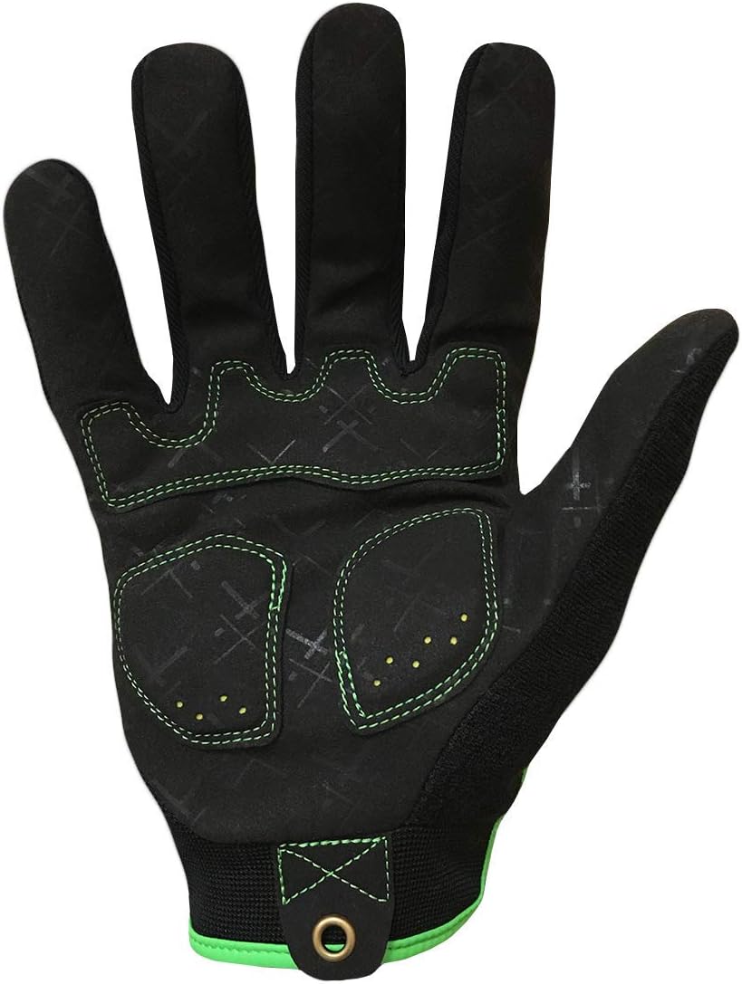 Ironclad EXO Pro Reinforced Padded Palm Work Gloves; All-Purpose, Performance Fit, Machine Washable, Sized S, M, L, XL, XXL (1 Pair)