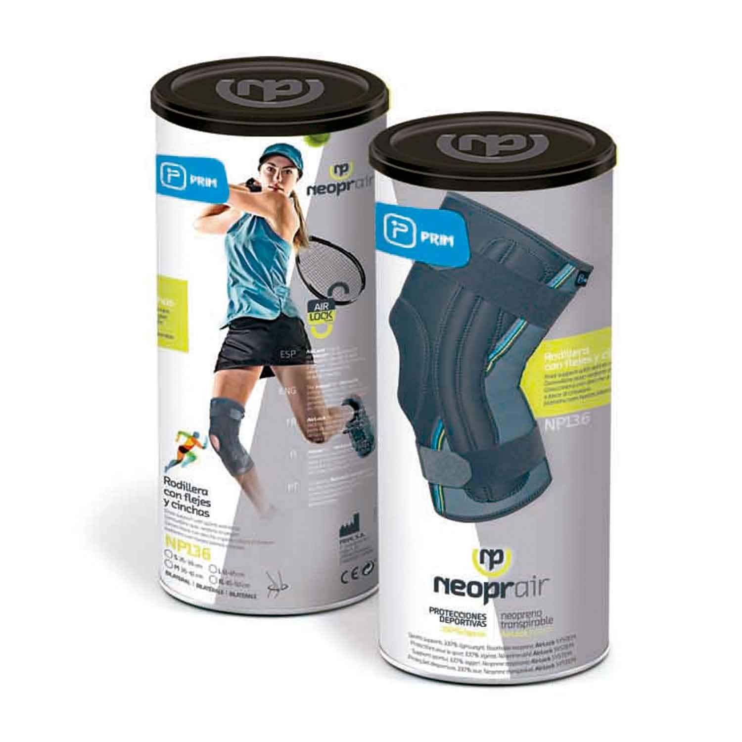 PRIM S.A. Neoprair Rodillera con Refuerzos Talla XL