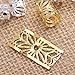 Whaline 100 Pack Aluminum Dread Locks Metal Hair Cuffs Adjustable Dreadlocks Beads Braiding Hair Decorations with Storage Box, Gold and Silver
