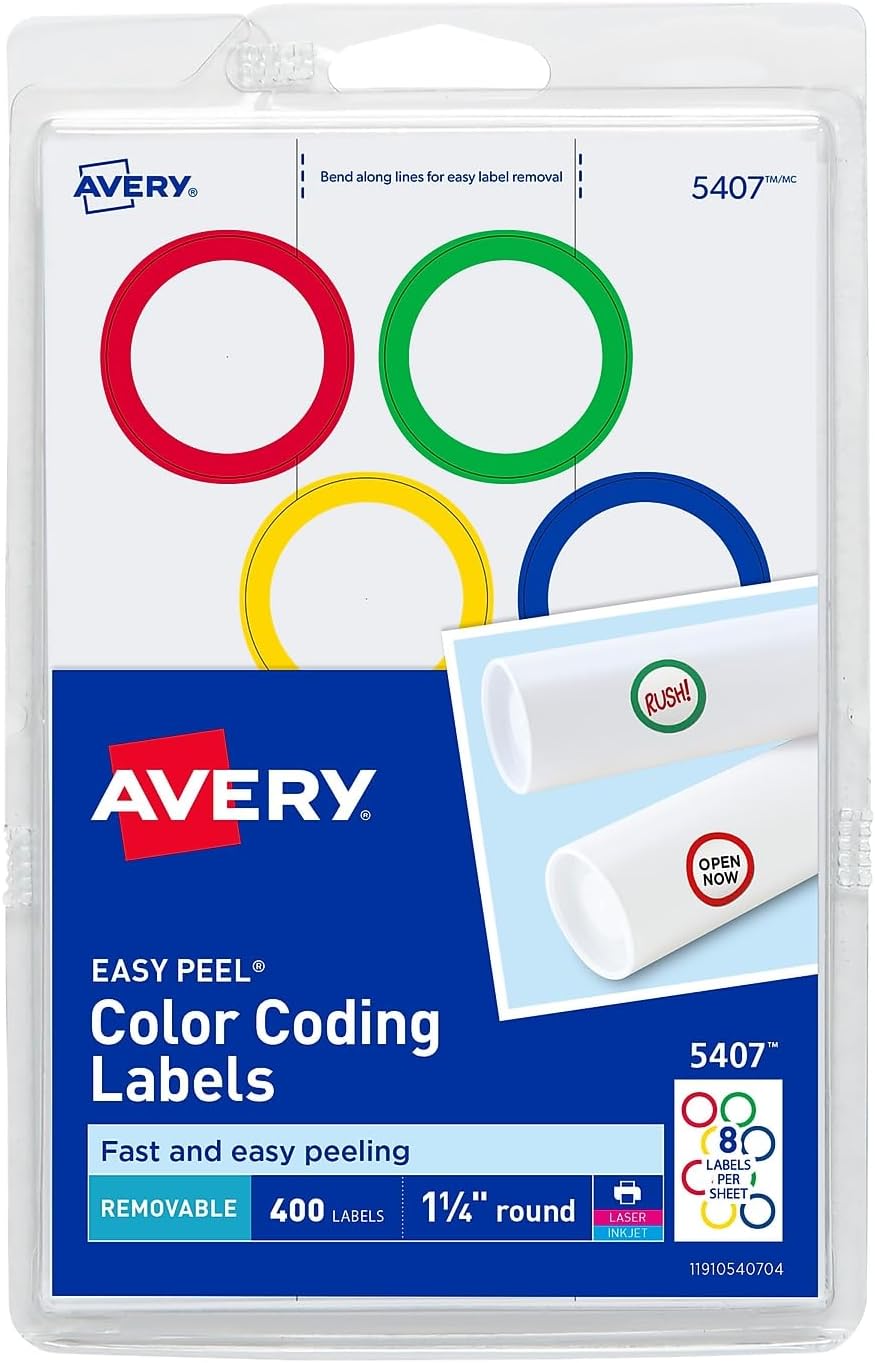 Label,CC Rings,1-1/4quot;,AST