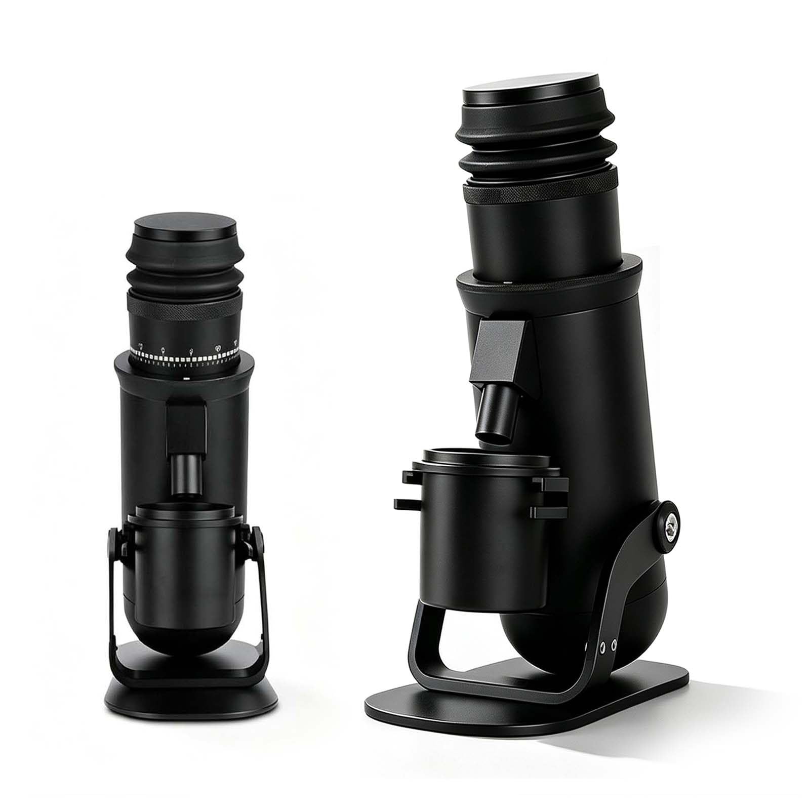 Molinillo De Café De 7 Estrellas para Camping, Muelas De Acero De 48 MM | Molienda de precisión profesional, caída vertical sin retención, 140 rpm para conservar el aroma; ideal para espresso en