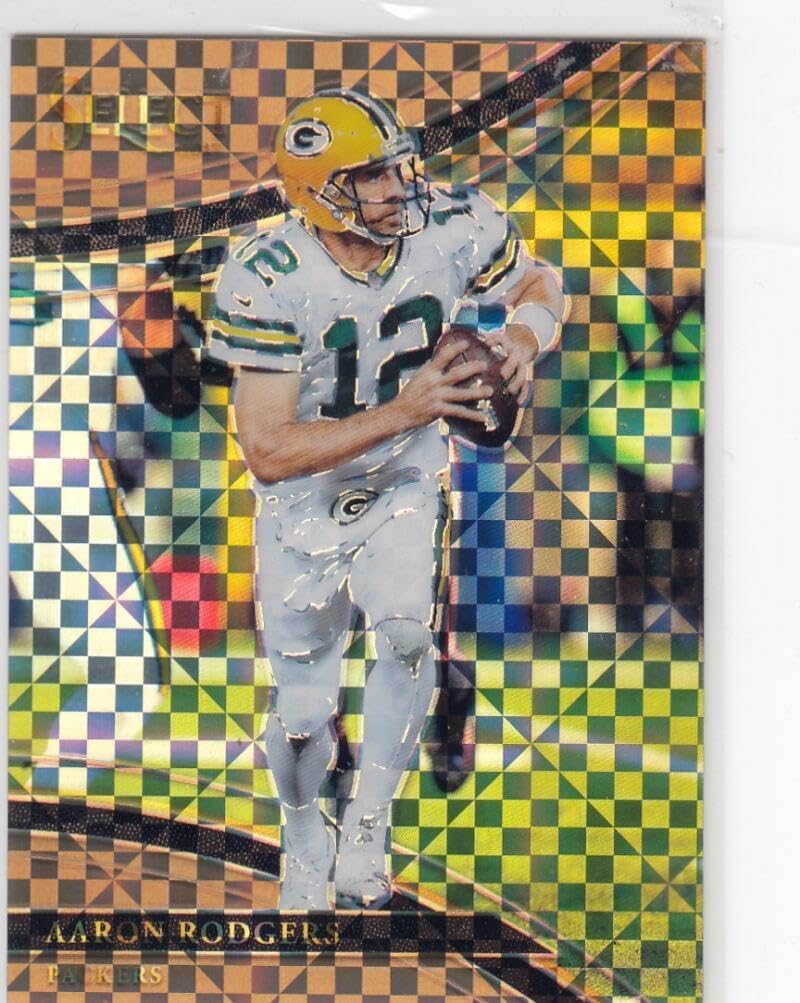 Football Trading Card 2017 Panini Select Copper Prizm #290 Aaron Rodgers Field Level EX/NM 71/75 Packers