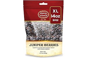 Spicy World Whole Juniper Berries (14 Oz Bag)