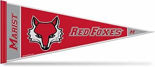 Rico Industries NCAA Marist Red Foxes 12" x 30" Felt Wall Décor Pennant - Great for Home/Bed Room/Man Cave Décor