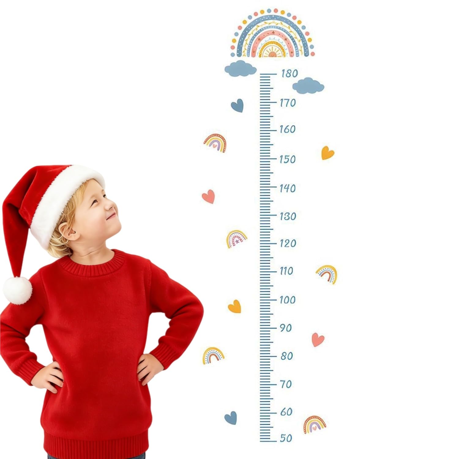 Toise Murale Enfant Bois Toise Murale Bébé Dinosaure - Autocollant