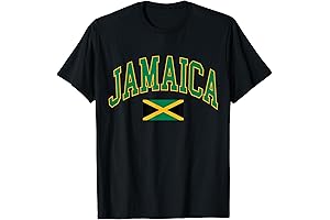 Jamaica Flag T-Shirt - Embody the Vibrant Spirit of the Caribbean