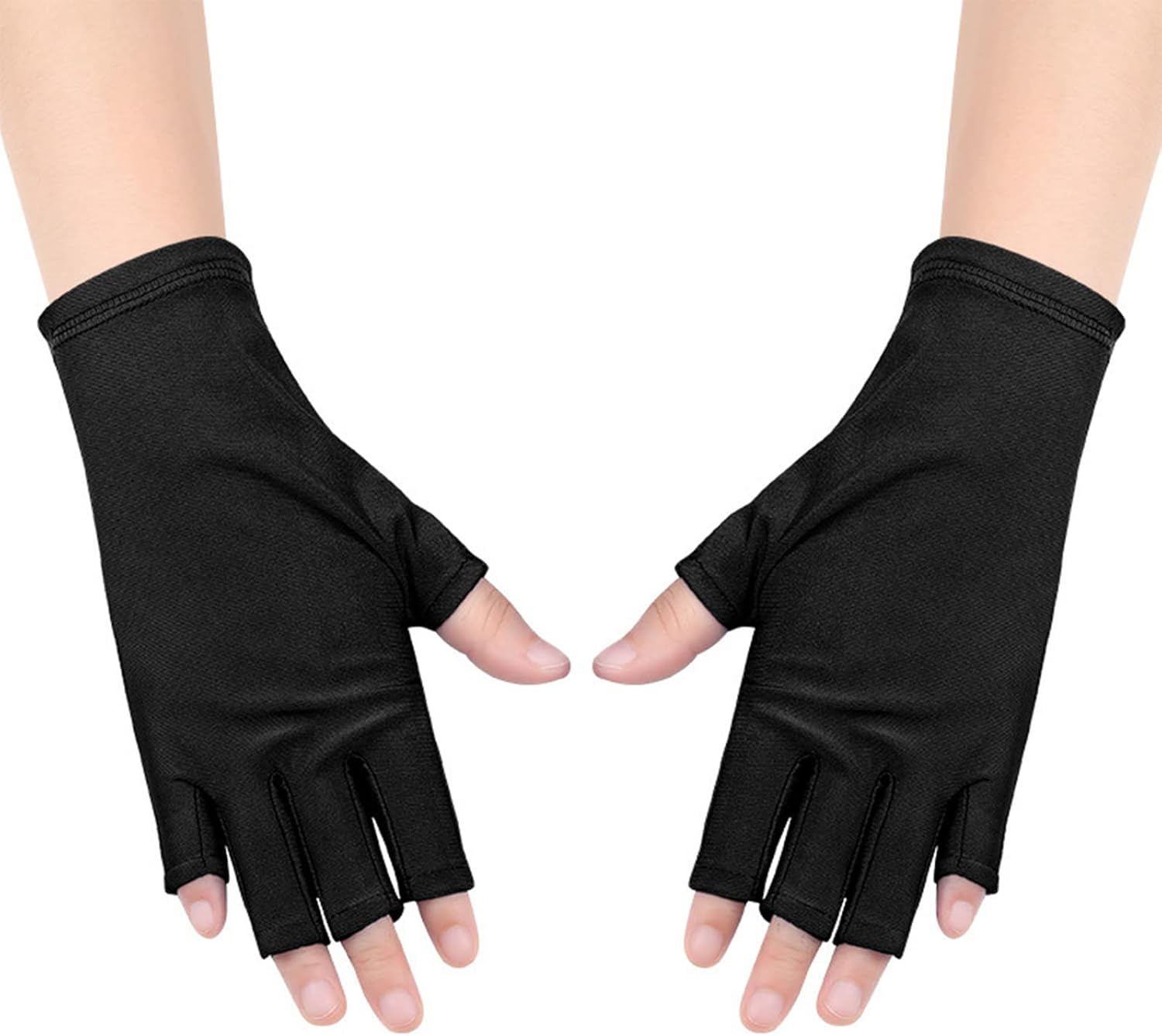 UV Gloves for Gel Nails UV Protection Gloves Anti UV Fingerless