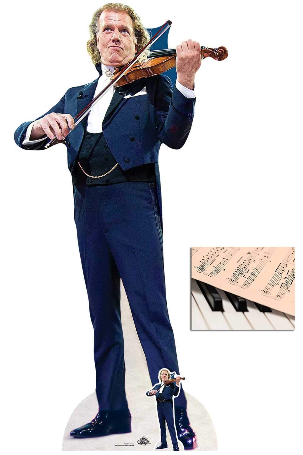 A. Rieu Lifesize and Mini Cardboard Cutout / Standee / Standup - Violinist