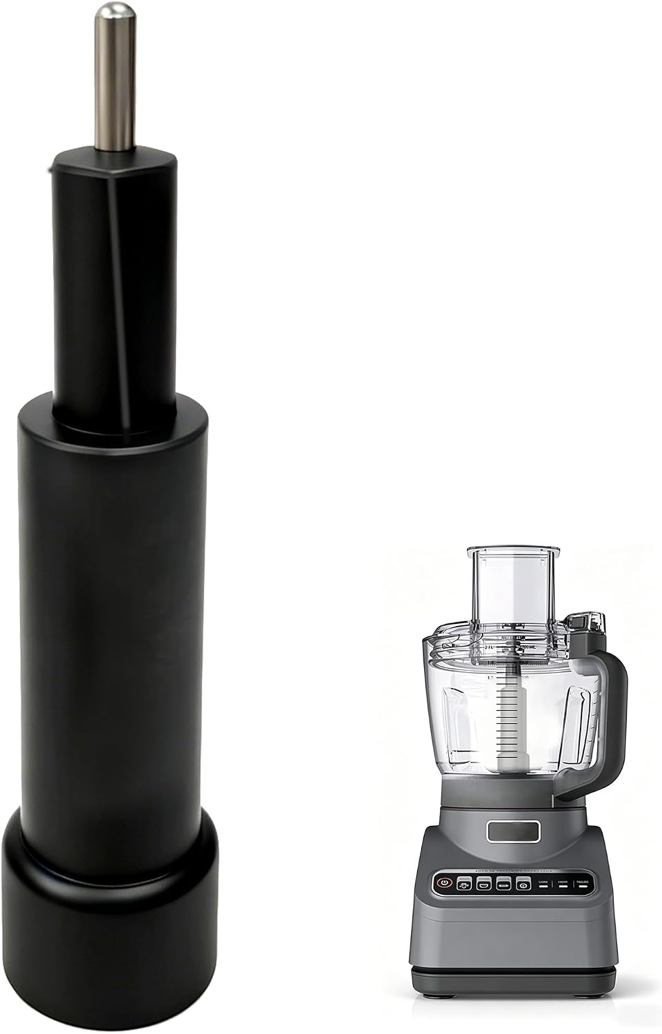 Disc Spindle Replacement Part compatible with Ninja Professional Plus Food Processor BN600, BN601, BN602 (Black)