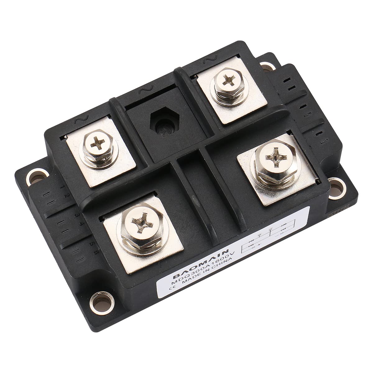 BAOMAIN Bridge Rectifier, MDQ-300A 300A 1600V Single Phase AC to