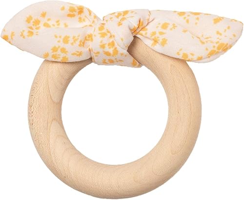 Miniatura 3 de Manhattan Toy Petit Artiste - Muñeca de conejito, libro suave y mordedor de madera, set de regalo calmante para bebé, tamaño mediano