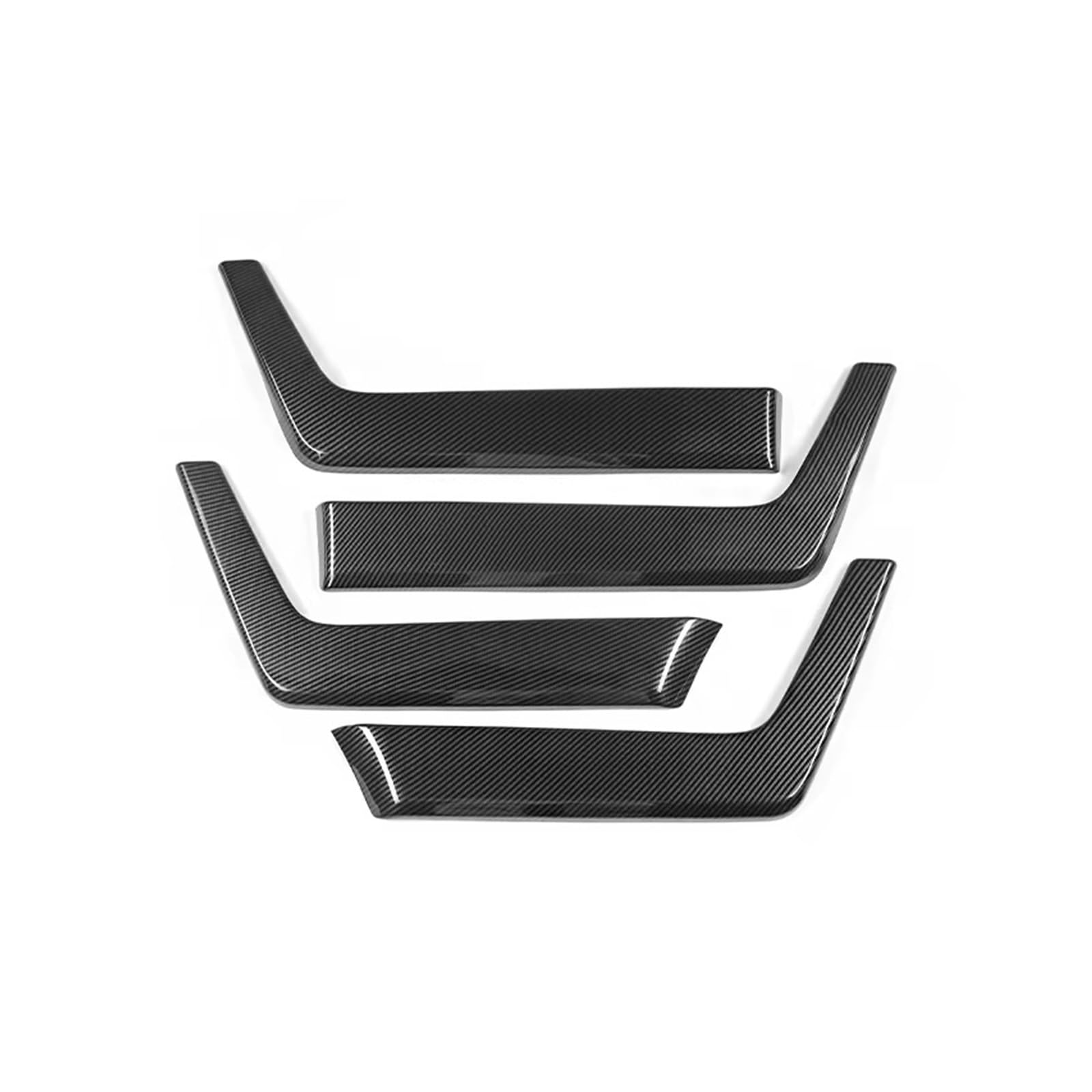 Mosklo Car Interior Trim Accessories for Toyota for RAV4 for XA50 for Hybrid 2019-2024 Car Door Inner Armrest Handle Anti-Scratch Sticker Accessories
