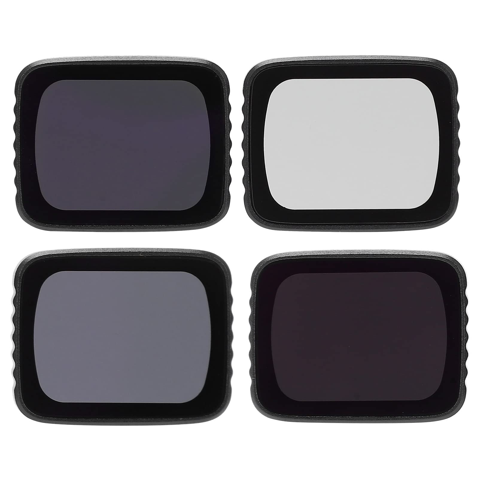 Set di Filtri per Obiettivi per Fotocamera Drone, Filtri per Obiettivi 4 Pezzi/Set, Accessori per Obiettivi con Rivestimento Multistrato Kit Filtri CPL ND8 ND16 ND32, per Drone Mavic Air 2S
