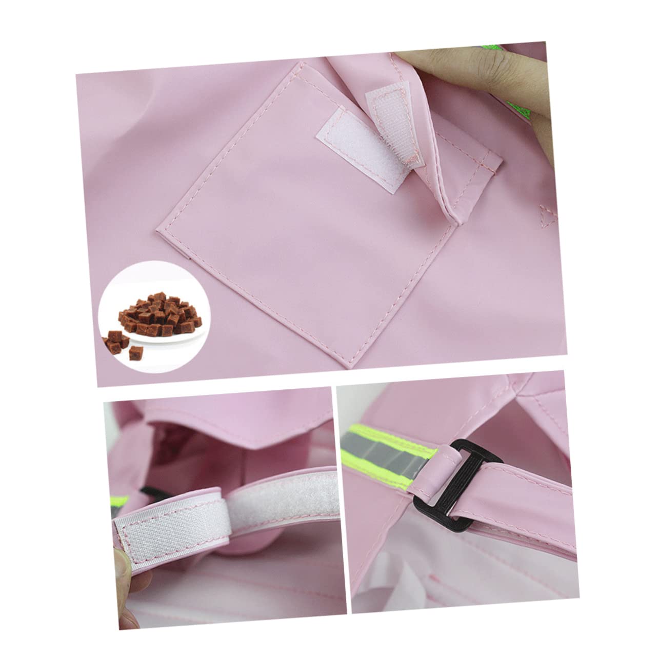 Manteaux de Pluie pour Chien imperméables, imperméable pour Chien, 2 Bandes réfléchissantes pour Animaux de Compagnie, Veste de Pluie pour Chien, Manteaux de pl