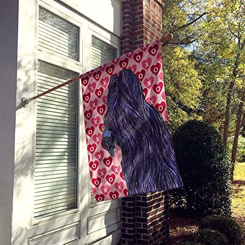 Drapeau Briard Hearts idée cadeau romantique Saint-Valentin