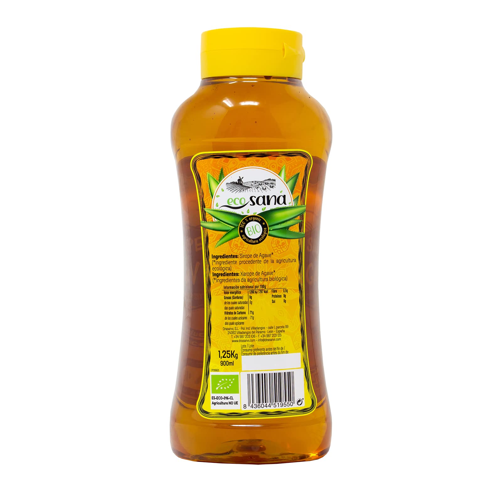 Ecosana Sirop Agave Bio 900ml