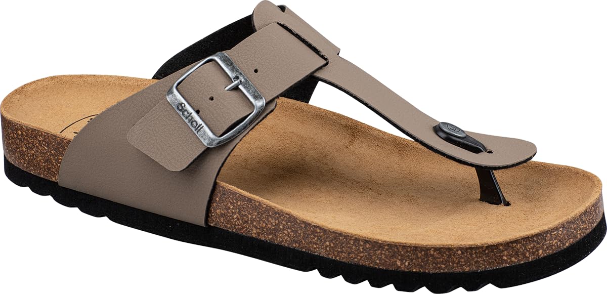 Scholl Men's Yves Sandal, Taupe, 7 UK