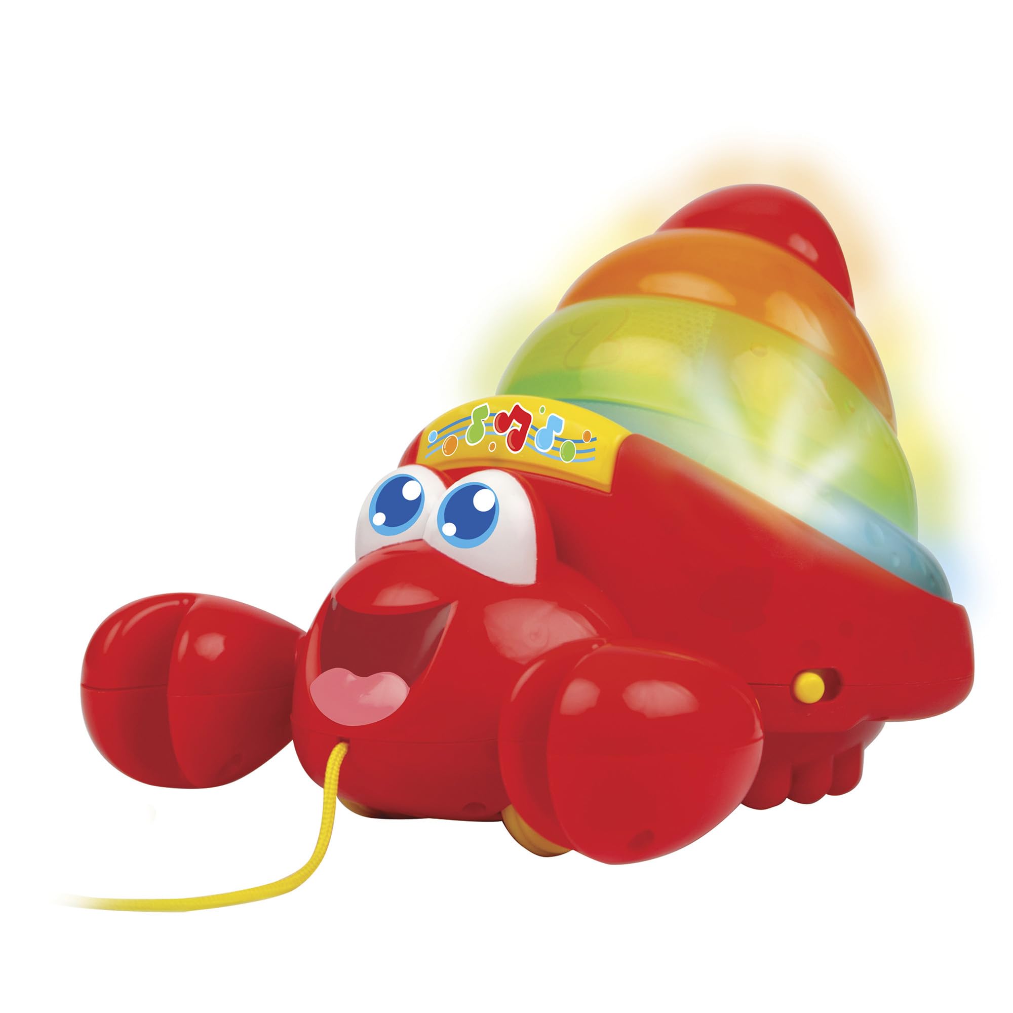 Winfun: Pull Along Crab Stacker - Lights &amp; Sounds, Walking &amp; Stacking Toy, 4 Colorful Cups, Motor Training, Sensory Toy, Baby &amp; Toddler Ages 12mo+
