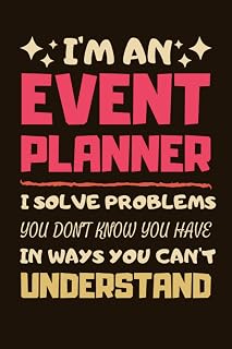 Event Planner Gifts: Lined Notebook Journal Paper Blank, a Gift for Event Planner to Write in (Volume 1)