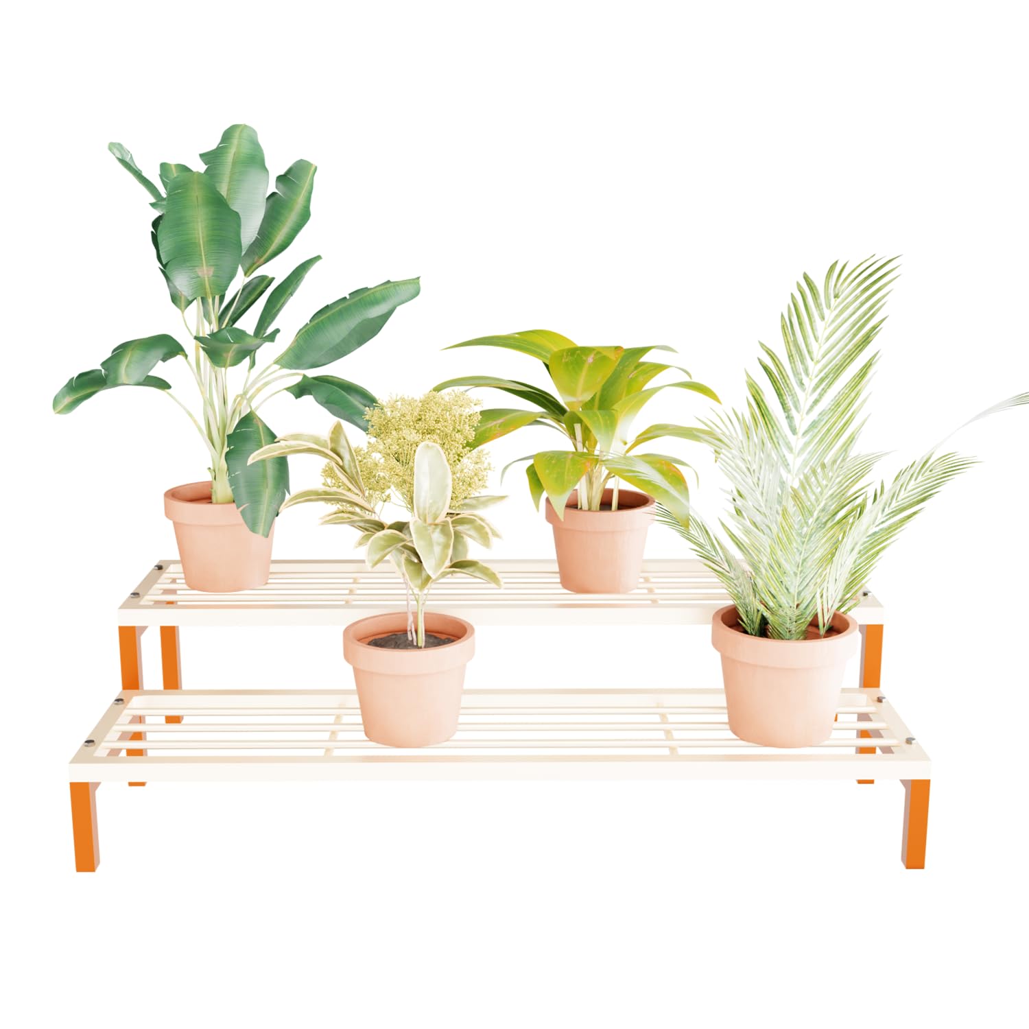 See full amazon price history chart for MILAD Plant Stand Metal Pot Stand for Garden | Planter Stand for Indoor & Outdoor | Flower Pot Stand for Balcony | Living Room Décor (White & Orange) MILAD Plant Stand Metal Pot Stand for Garden | Planter Stand for Indoor & Outdoor | Flower Pot Stand for Balcony | Living Room Décor (White & Orange) (B0DFDWW9W9) Amazon Price History, Amazon Price Tracker