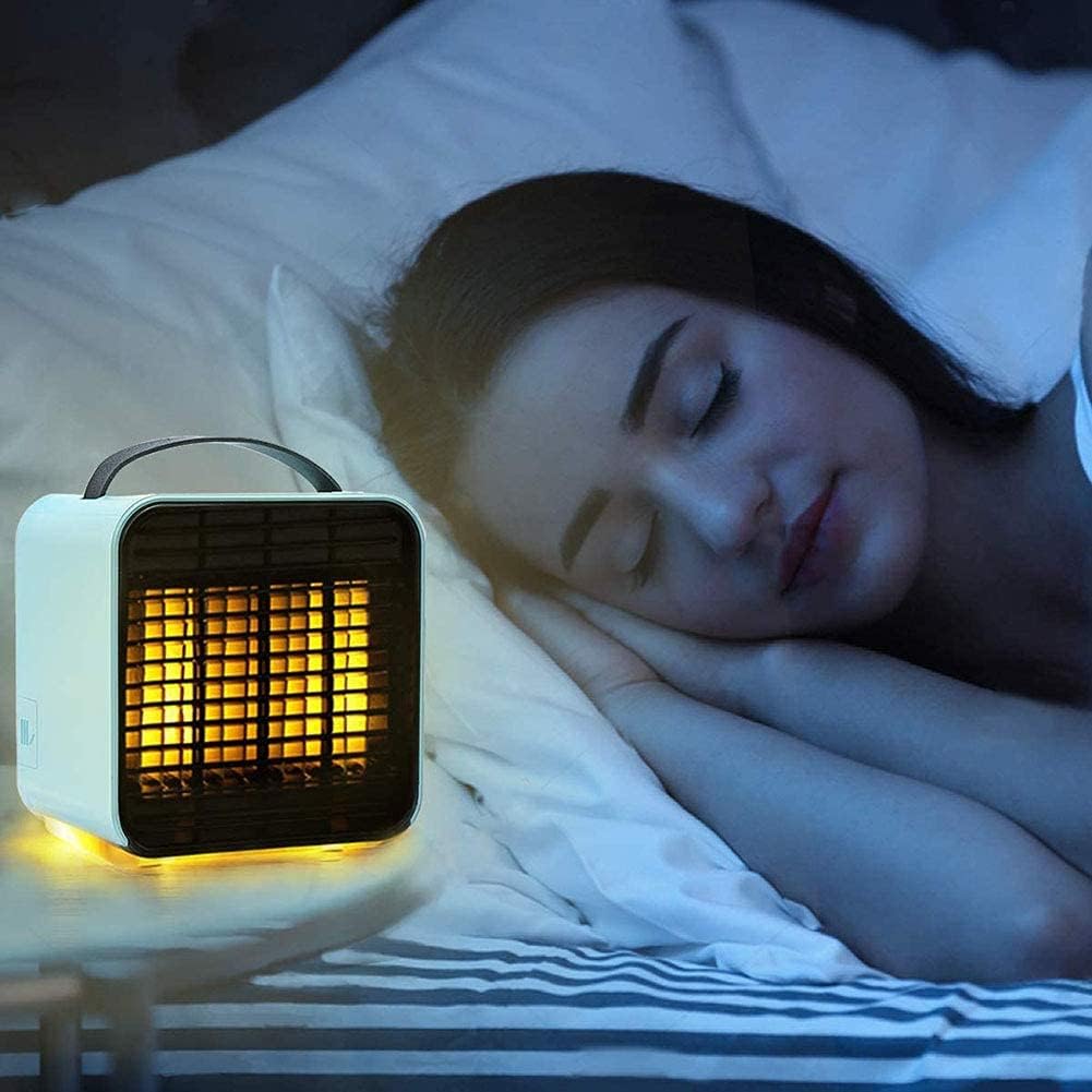 Portable Air Conditir,Mini Air Cooler Fan,Fast Cooling Air Conditir Unit With lights, Humidifier&Mobile Air Conditir for Home and Office