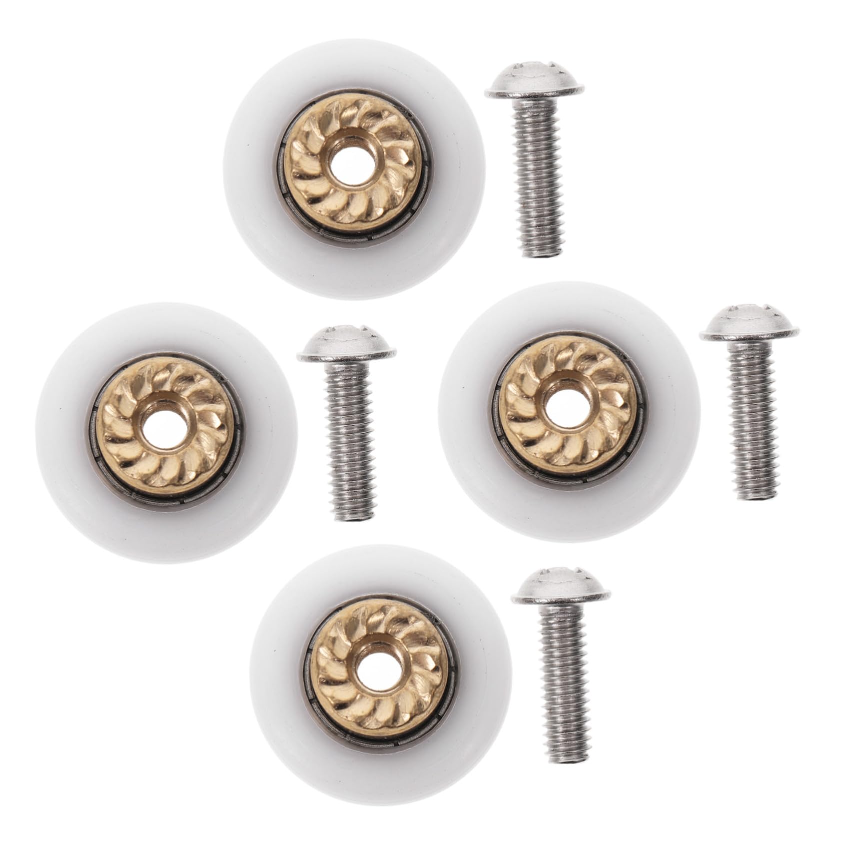 Rodillos de ducha ORFOFE de 19 mm para un soporte estable y silencioso