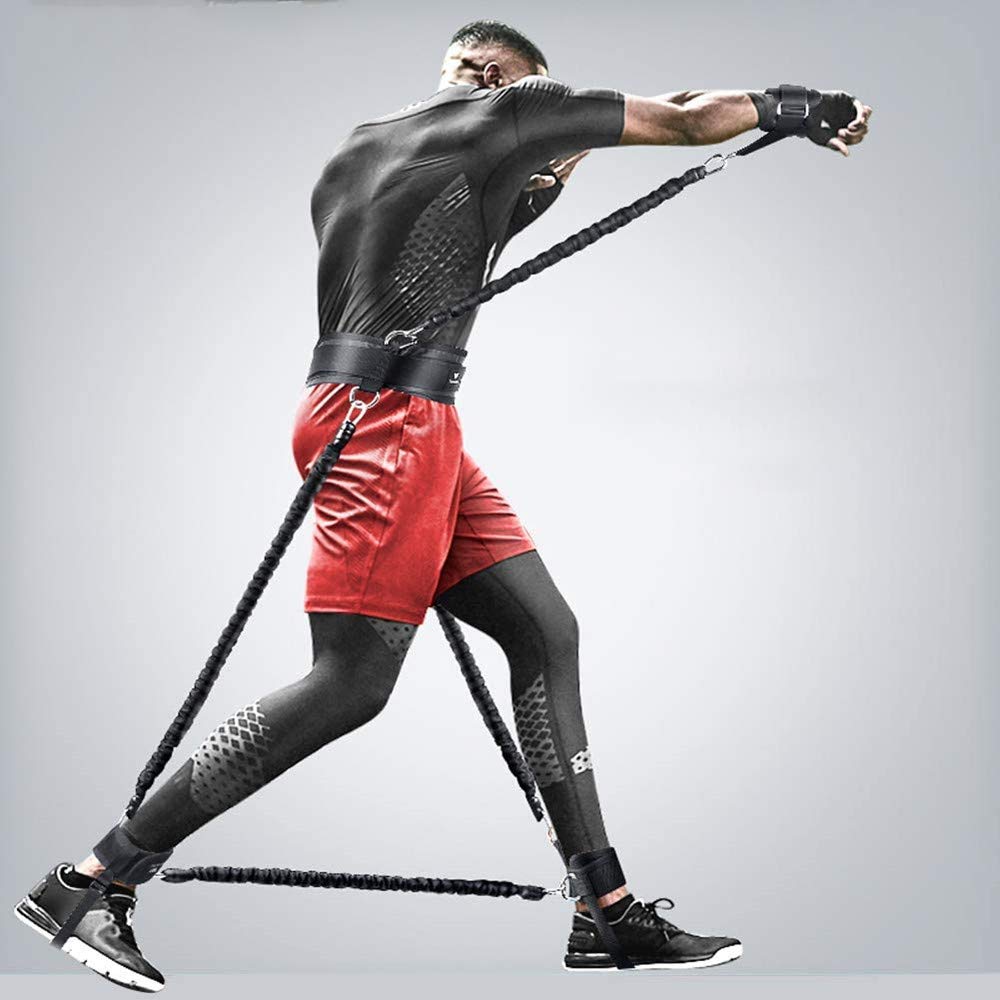 MMA Shadow Boxing Resistance Band Rubber Speed Training Pull Rope Equipment - View #6