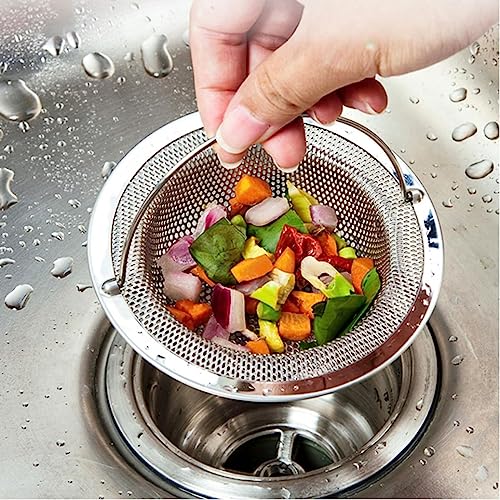 Colador para desagüe de fregadero acero inoxidable