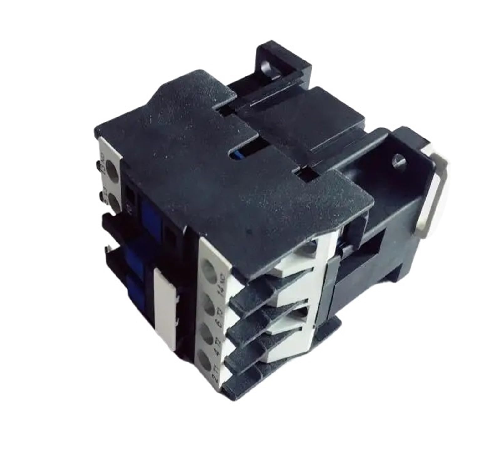 Contacteur ca LC1D 12A 3 phases rail DIN avec contact 1NO 1NC 110V