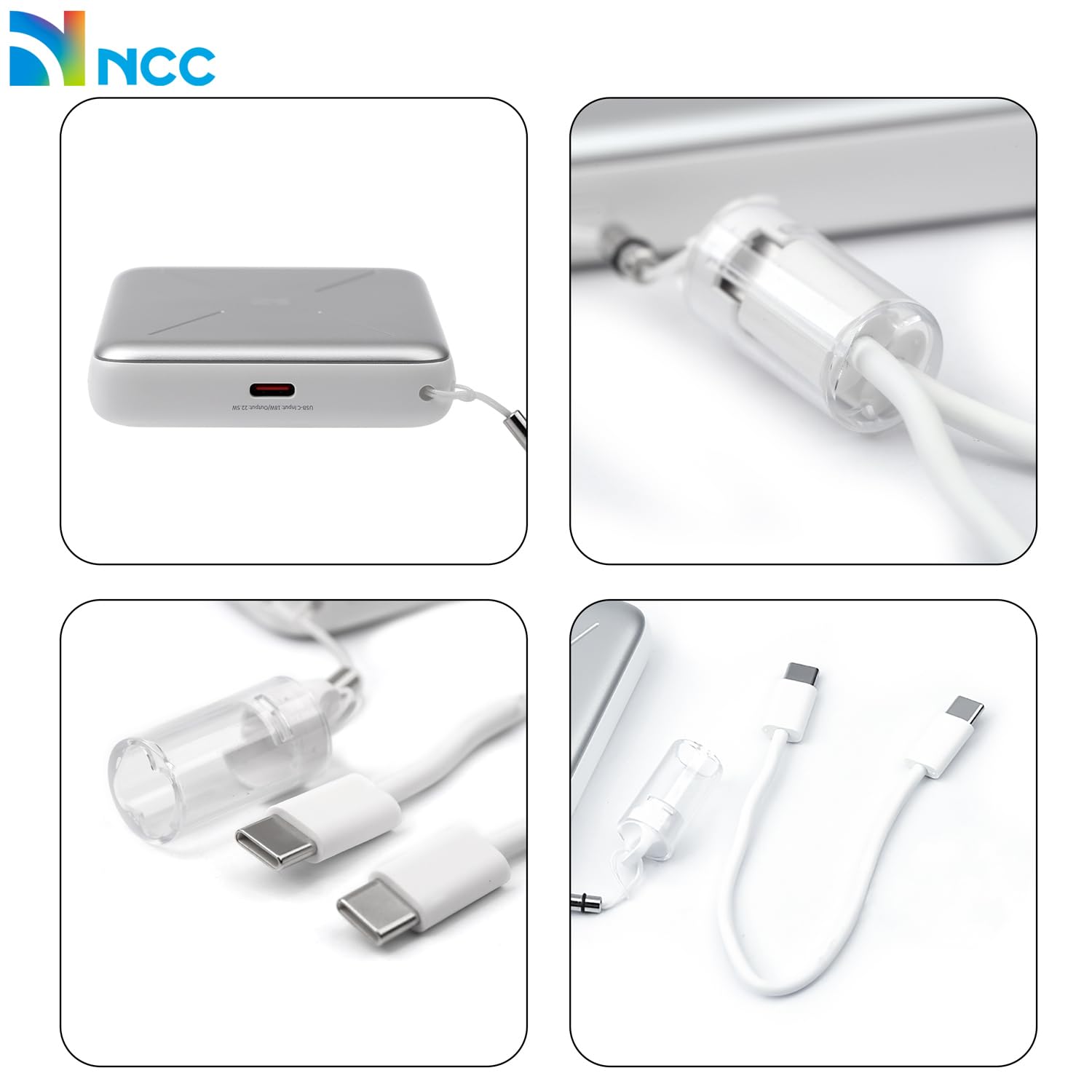 New Net - Power Bank magnético 10000 mAh compatible con Samsung Galaxy | S26, S26+, S25, S25+, S24, S24+, Ultra, Edge, FE, 5G iPhone 17 16 15 Pro Max [Wireless Mag Safe - Potencia 15W - USB-C 22.5W]