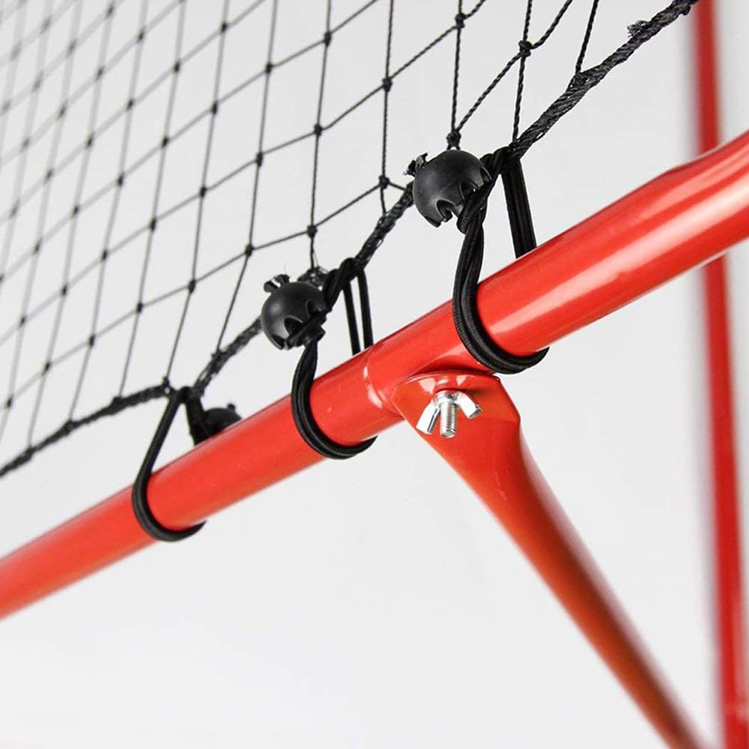 Rebound Net, Professional Heavy Duty Backstop Net – Practice Pitching, Catching, Throwing - Adjustable Angle Pitch Back Training Rebounder for Baseball Softball Lacrosse Pickleball