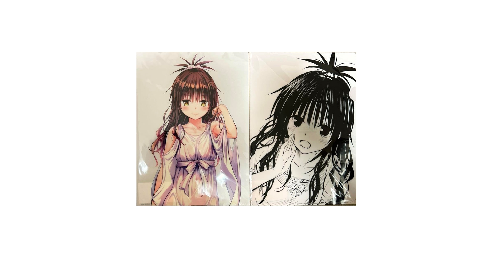 ToLOVEる クリアファイル 美柑 懸賞 To LOVEる -とらぶる-ダークネス 結城美柑 クリアファイル 懸賞