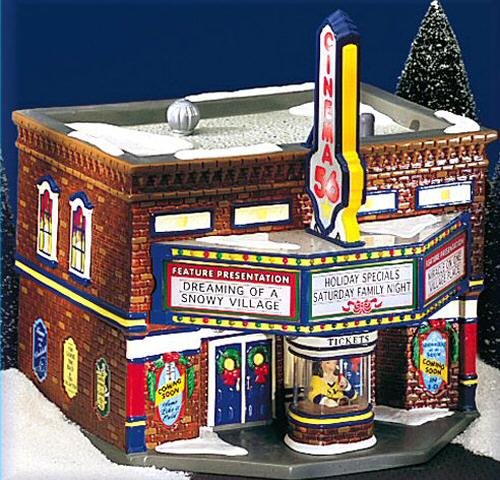 Department 56 Snow Village Cinema 56 Department 56 Snow Village Cinema 56