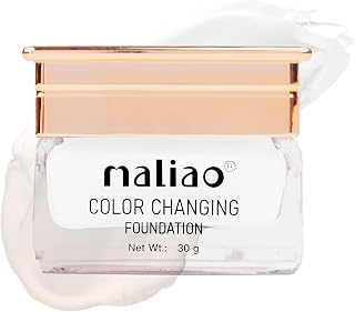 Maliao Color Changing Foundation | Flawless Coverage | Skin Tone Adapting | Lightweight & Long-Lasting | Hydrating Formula... Price In India