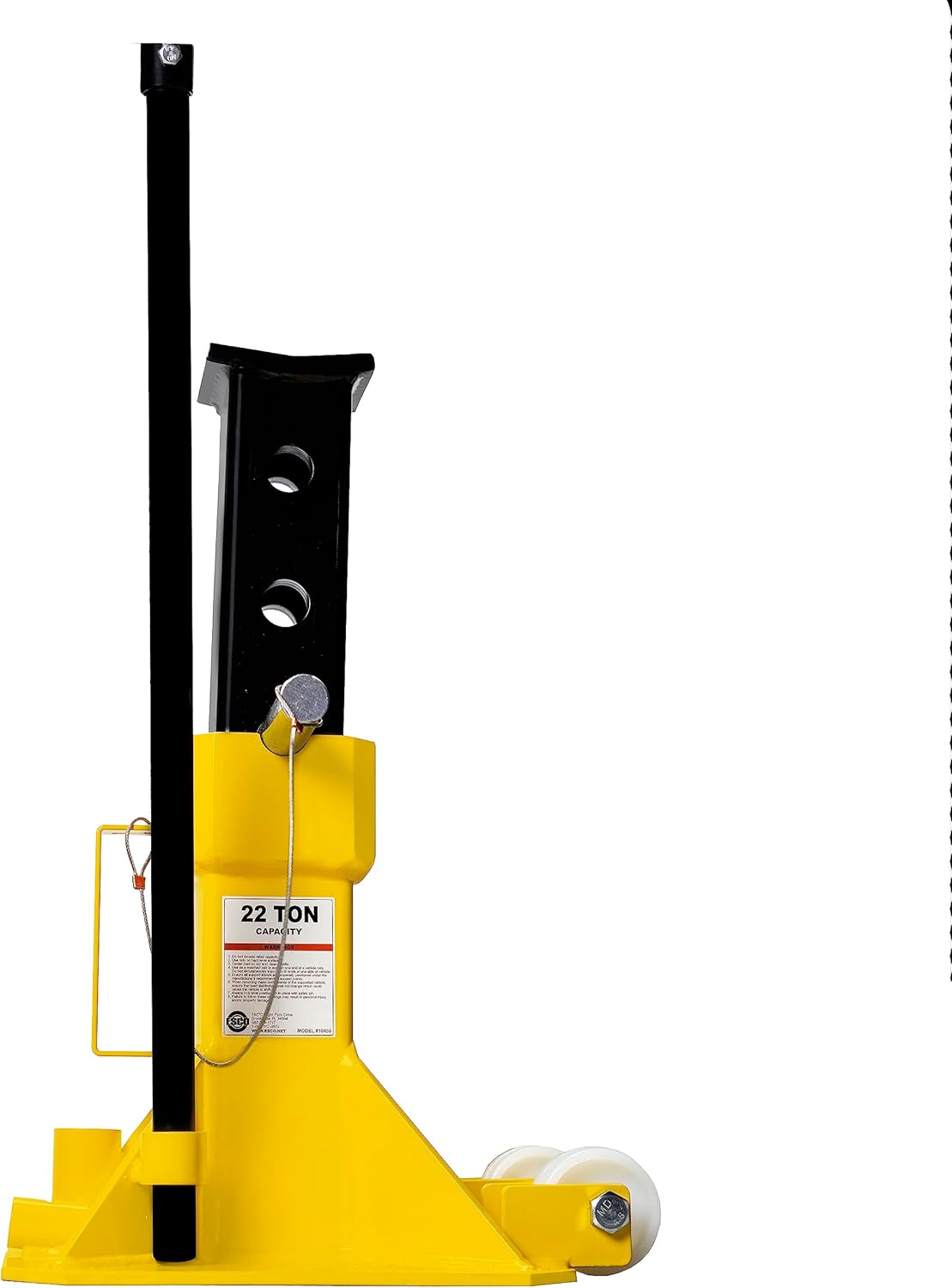 ESCO 22 Ton EZ-Wheel Jack Stands, 1 Pair