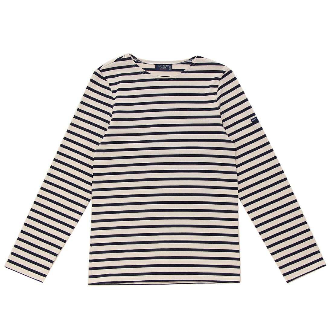 [セントジェームス]Tシャツ カットソー ネイビー ホワイト メンズ ST.JAMES 6870 T-SHIRTS ECRU MARINE ボーダー [並行輸入品]