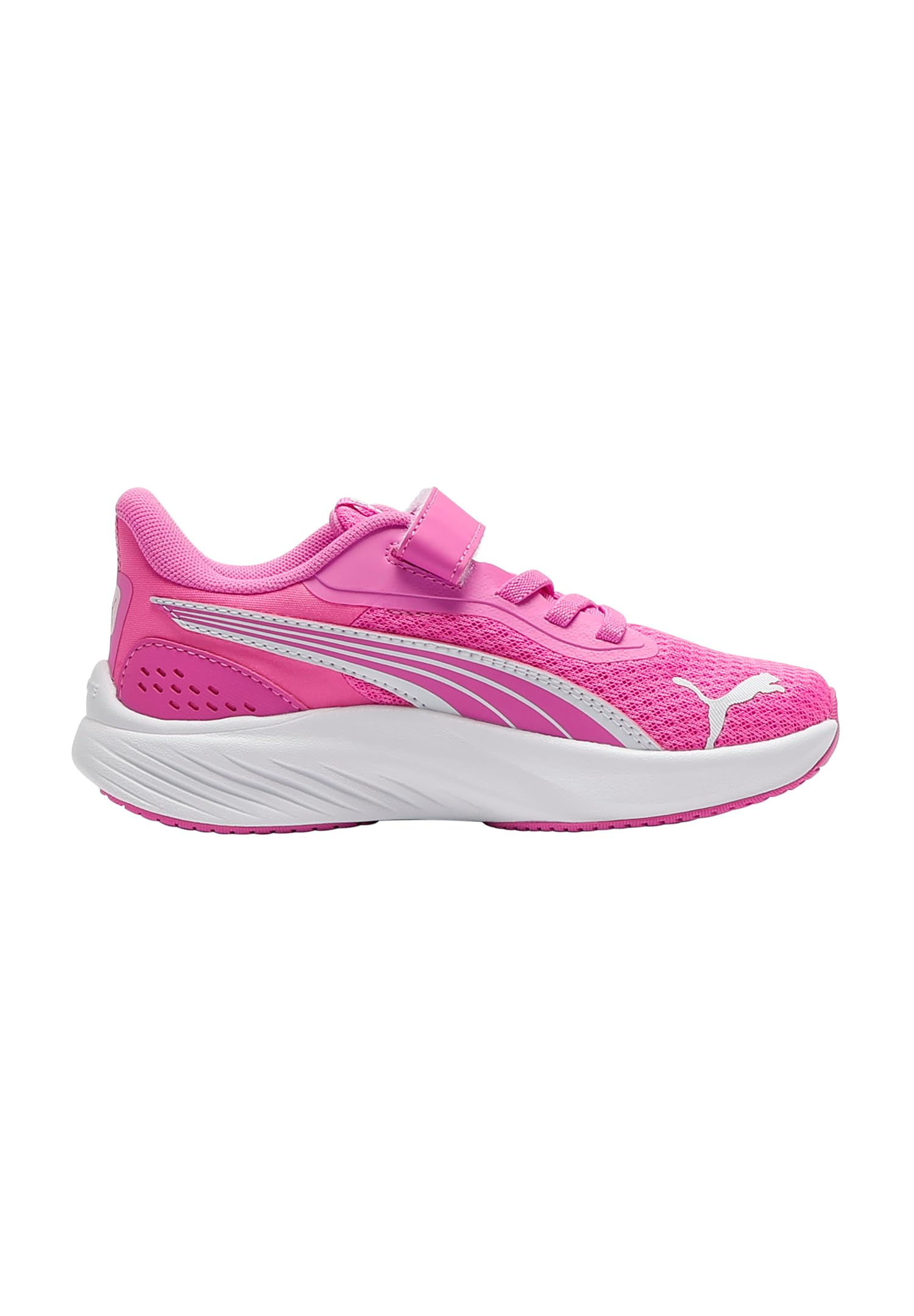 PUMA Pounce LITE AC+ PS Sneaker, Electric Orchid White, 1 UK dziecko, Elektryczna orchidea PUMA biała, 33 EU