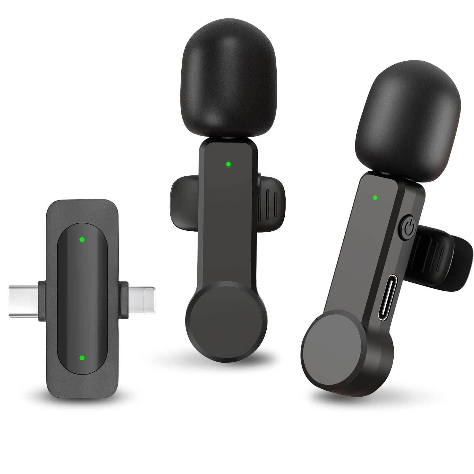 Amazon.com: NPTCL Wireless Lavalier Lapel Mini Microphone for
