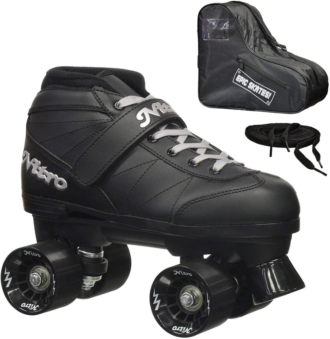 Black Nitro Speed Skates by Epic