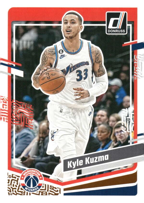 Amazon.com: 2023-24 Donruss #106 Kyle Kuzma Washington
