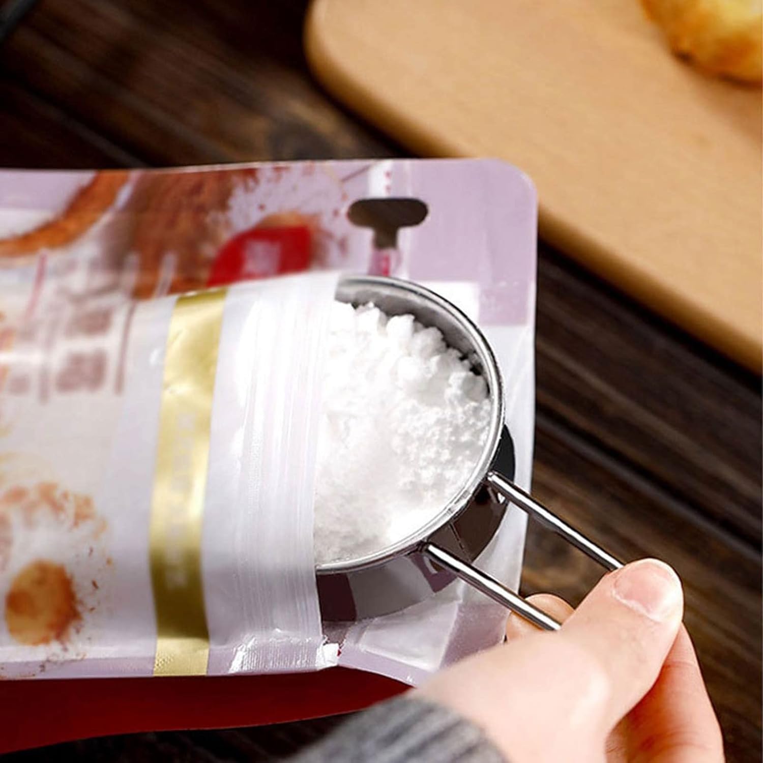 Flour Sifter,Fine Mesh Strainer and Flour Sifter for Baking - Rustproof Stainless Steel Strainers for Fine Mesh Sieve - Flour Duster for Baking