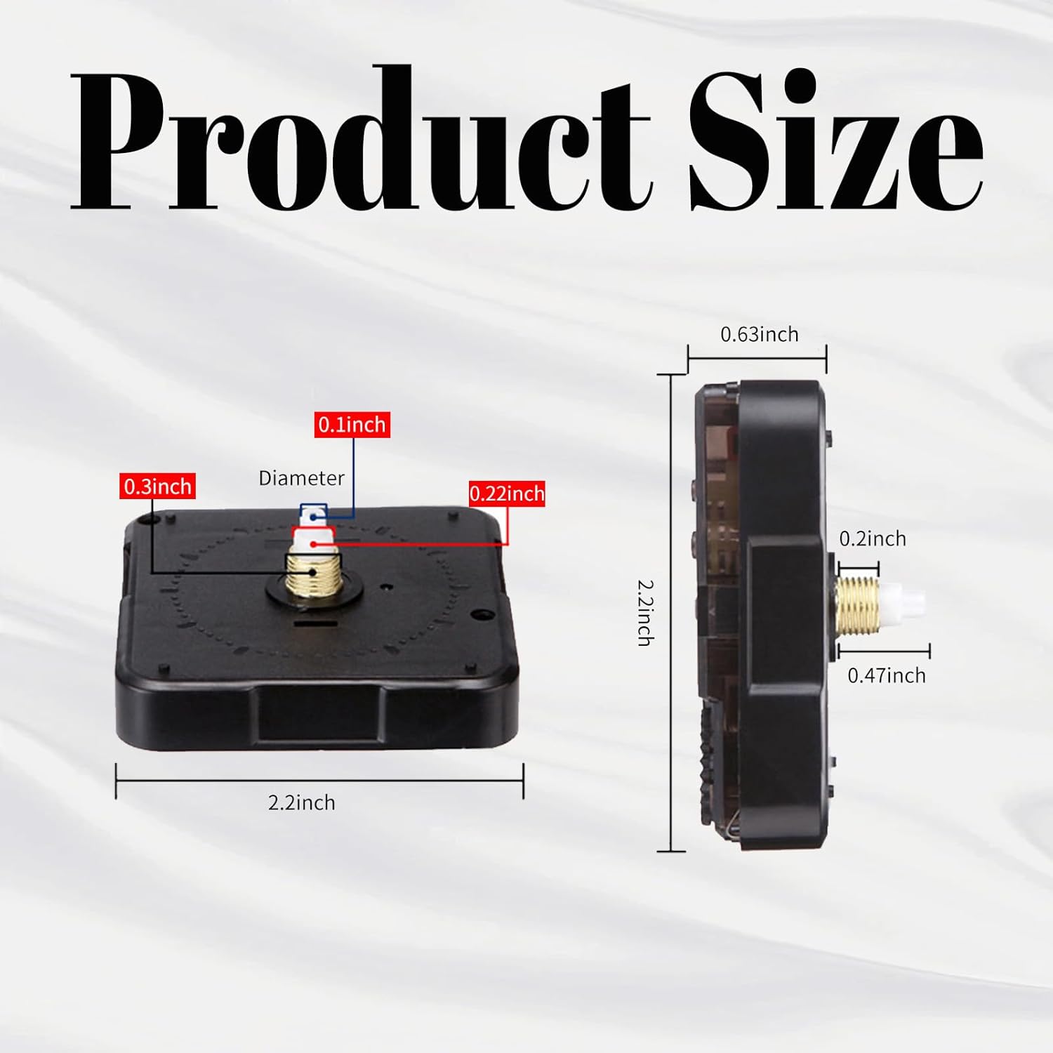 Watch Quartz Clock Movement - DIY Decorative Painting Clock Mechanism, Precision Quartz Movements