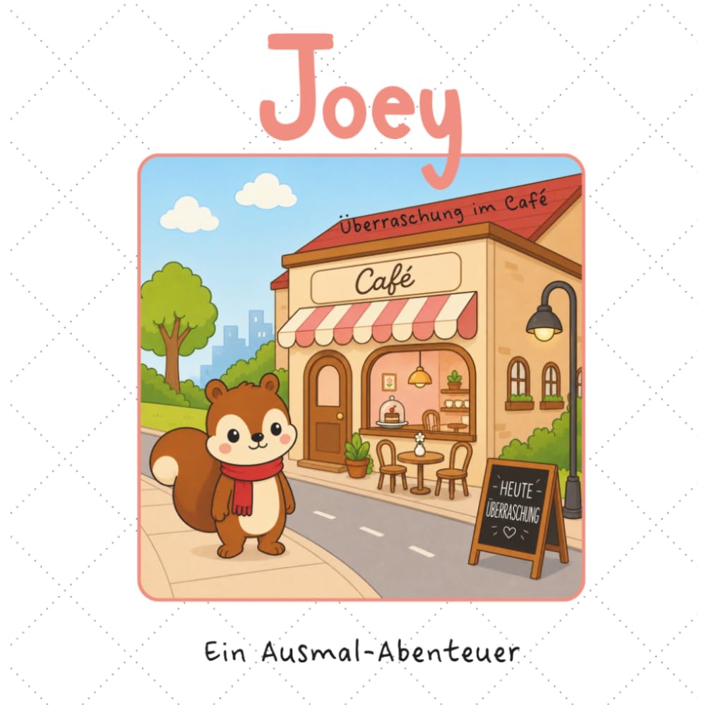 Joey - Ein Ausmal-Abenteuer: Überraschung im Café