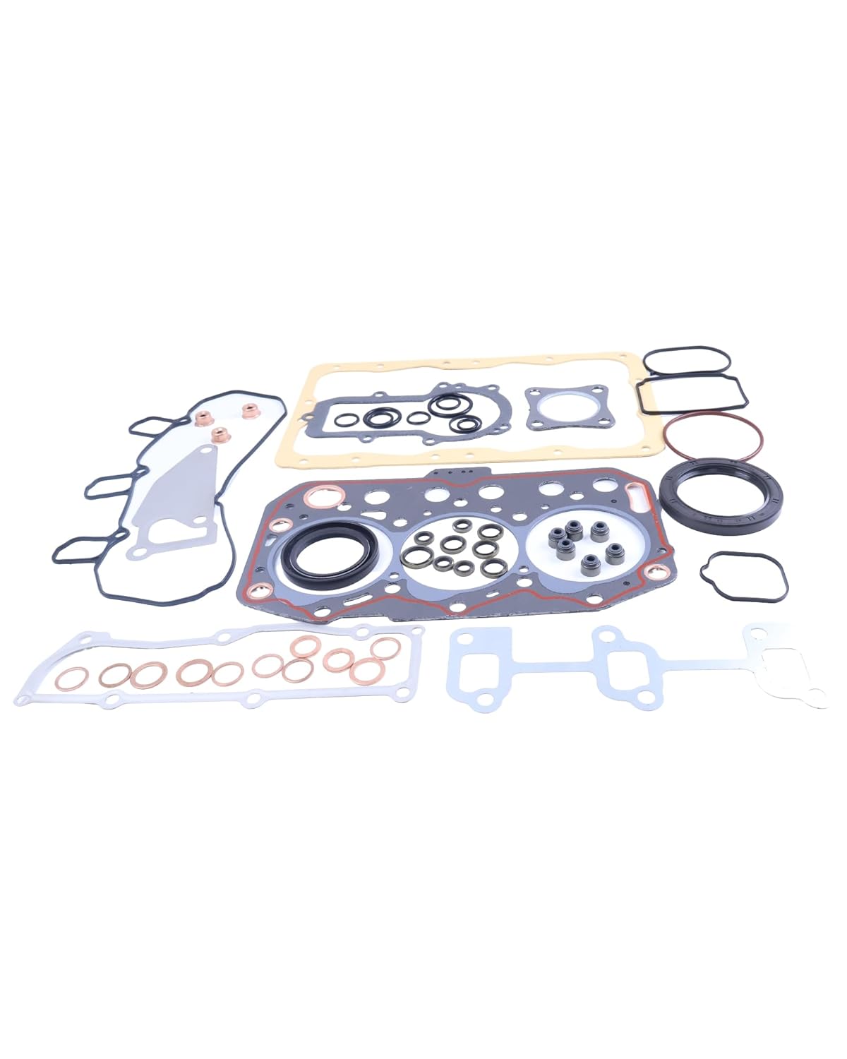 FridayParts Overhaul Gasket Kit Compatible for Yanmar Engine 3TNV74 3TNV74F Replacement (3TNV74F)