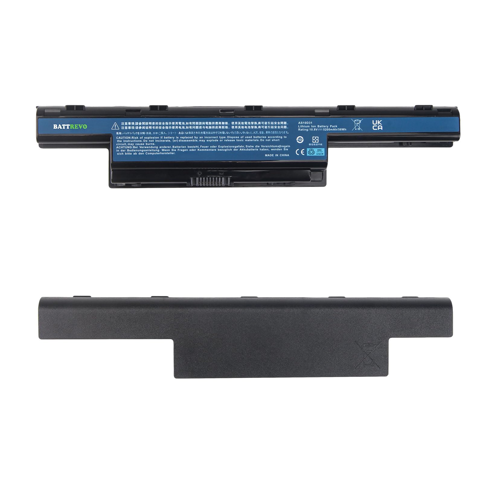 Batería Portátil 5200mAh/56wh AS10D31 AS10D3E AS10D41 AS10D51 AS10D61 AS10D71 AS10D73 AS10D75 AS10D81 para Acer/Emachine Series/TravelMate Series