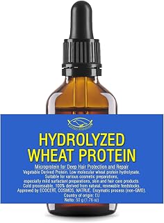 HYDROLYZED WHEAT PROTEIN - Liquid - for Homemade Hair, Skin, Body Wash, Shampoos, Conditioners - 1.76 Oz